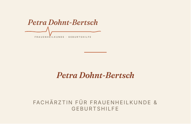 Visitenkarte Konzept ① – Vorderseite